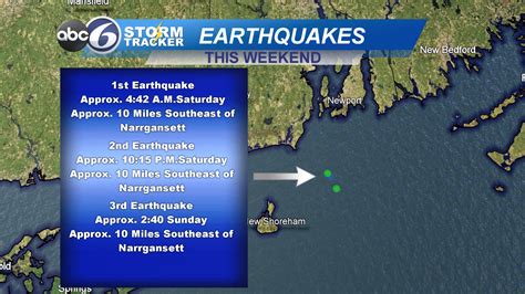 earthquake felt in rhode island today